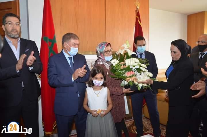 تسليم السلط بين الرئيس المنتهية ولايته والسيد الرئيس الجديد بجهة سوس ماسة