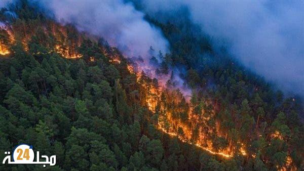 بايدن يعلن حالة الطوارئ فى كاليفورنيا بسبب الحرائق