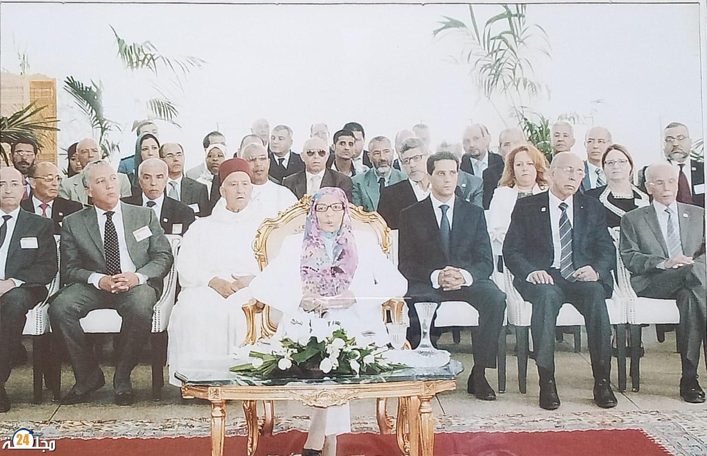 تعزية رئيس المكتب الجهوي للهلال الأحمر المغربي بجهة مراكش أسفي في وفاة الأميرة الجليلة للامليكة