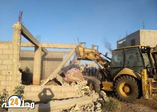 حملة غير مسبوقة بجماعة الصفا لمحاربة البناء العشوائي باشتوكة