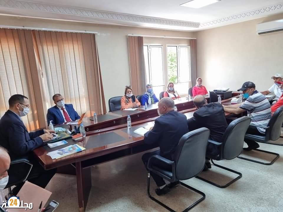 البكوري يتدارس مع المكتب النقابي بجماعة تطوان مطالبهم المرتبطة بوضعية الموظفين