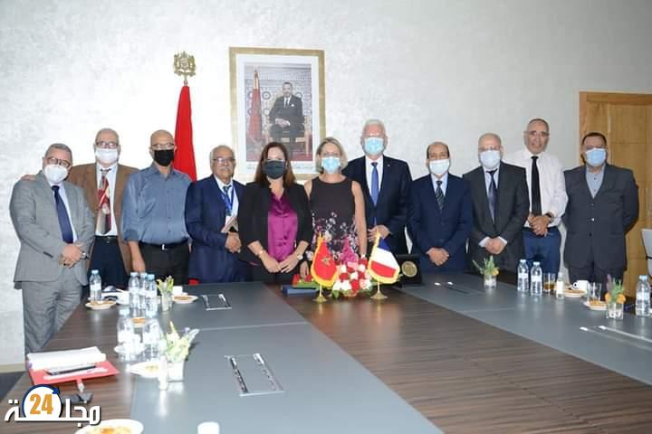 زيارة قنصل فرنسا بالدار البيضاء لجامعة الحسن الأول بسطات