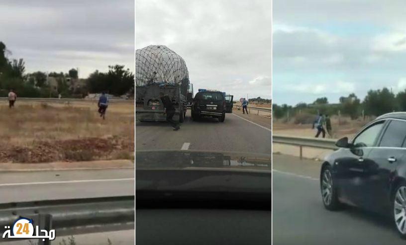 حجز 16 ألف قرص مخدر وإصابة شرطي بجروح بالقنيطرة