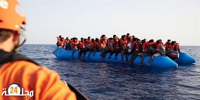 فرنسا .. إنقاذ نحو مائة مهاجر في بحر المانش يومي السبت والأحد