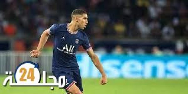 أشرف حكيمي يقود فريقه باريس سان جيرمان للفوز على حساب ميتز