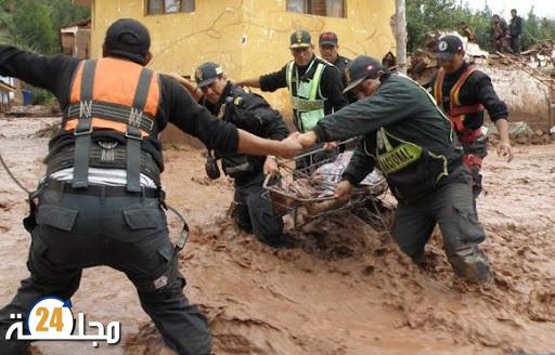 ثلاثة قتلى في فيضانات بالجزائر