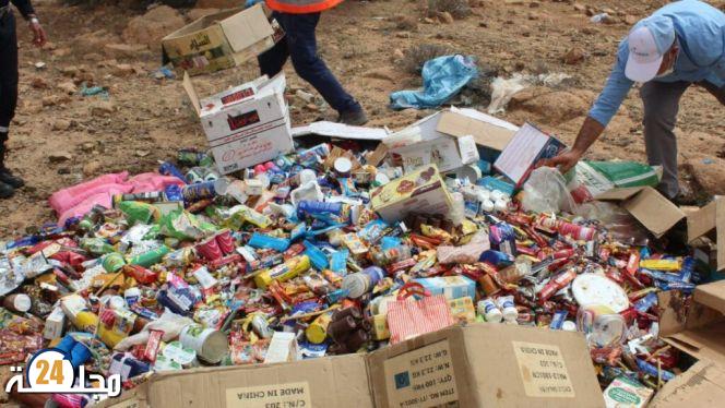 وجدة: ضبط أربعيني متلبسا بتخزين وتوزيع مواد غذائية منتهية الصلاحية