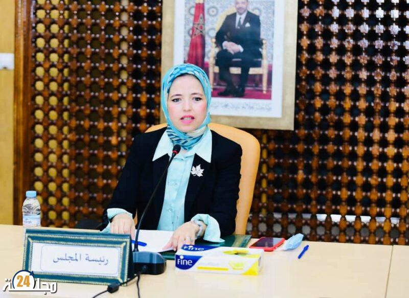 اعتماد الزاهيدي أول سيدة تظفر برئاسة مجلس عمالة الصخيرات تمارة