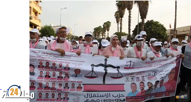 بالفيديو..مسيرة حاشدة للاستقلال بسطات.. ووكلاء اللوائح يتعهدون بخدمة الساكنة والدفاع عنهم