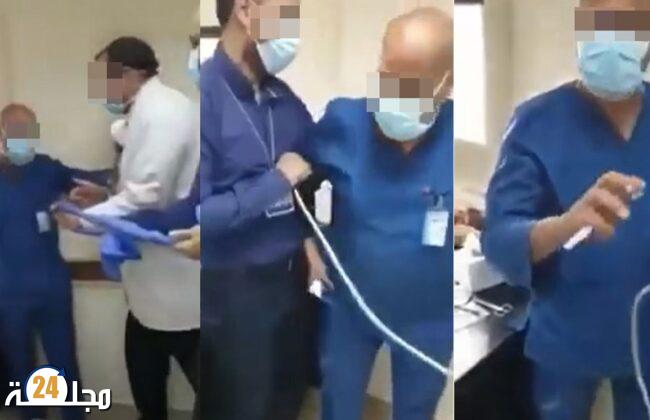 استعباد ممرض مسن بعد ظهور طبيب في فيديو وهو يأمره بالسجود لكلبه