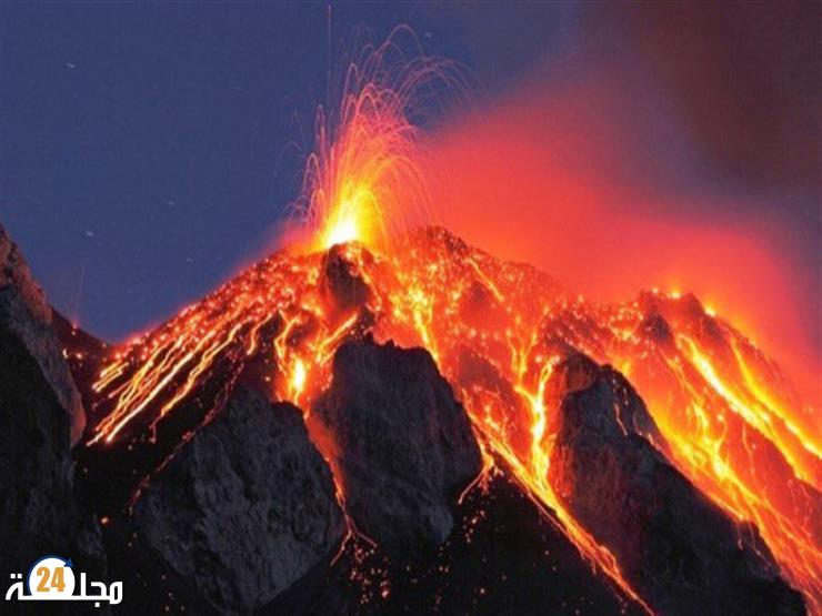 تسونامي الحمم البركانية يلتهم منازل بلدة في لا بالما