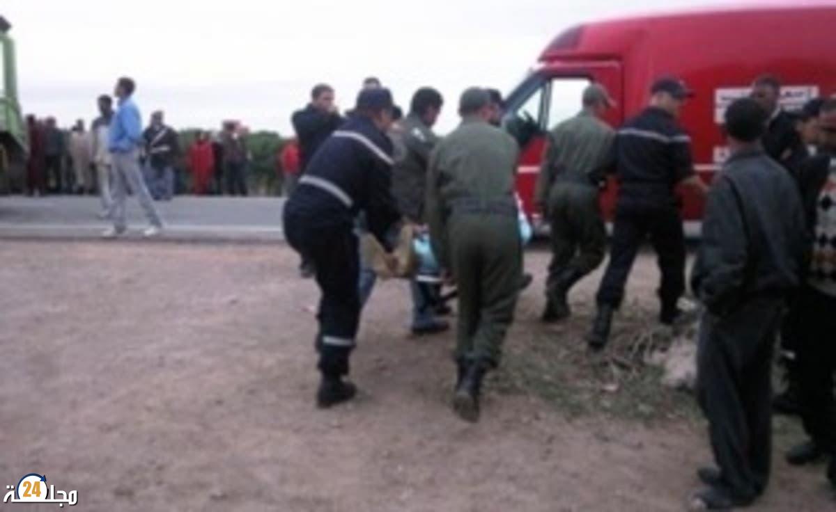 مصرع شابين ينحدران من إبن جرير في حادثة سير مروعة قرب مدينة قلعة السراغنة