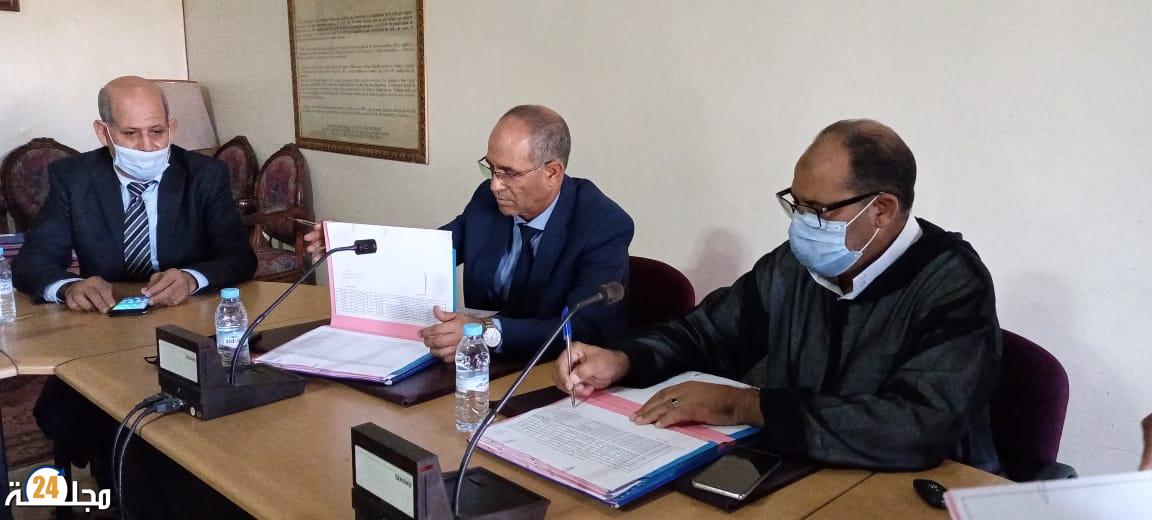 تسليم السلط بين عبد الرحمان العزيزي والمصطفى الثانوي لجماعة سطات