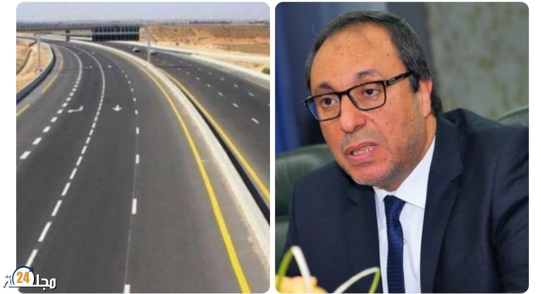 “عمارة” يقف على الدراسات التقنية لإنجاز الطريق السريع الحاجب-الريصاني