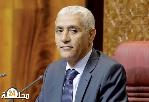 انتخاب رئيس رشيد الطالبي العلمي رئيسا للمجلس النواب