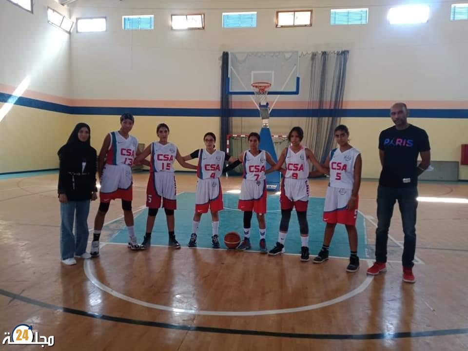 النادي الرياضي أزرو لكرة السلة فتيات يتوج بطلا لعصبة فاس- مكناس فئة U18/U19