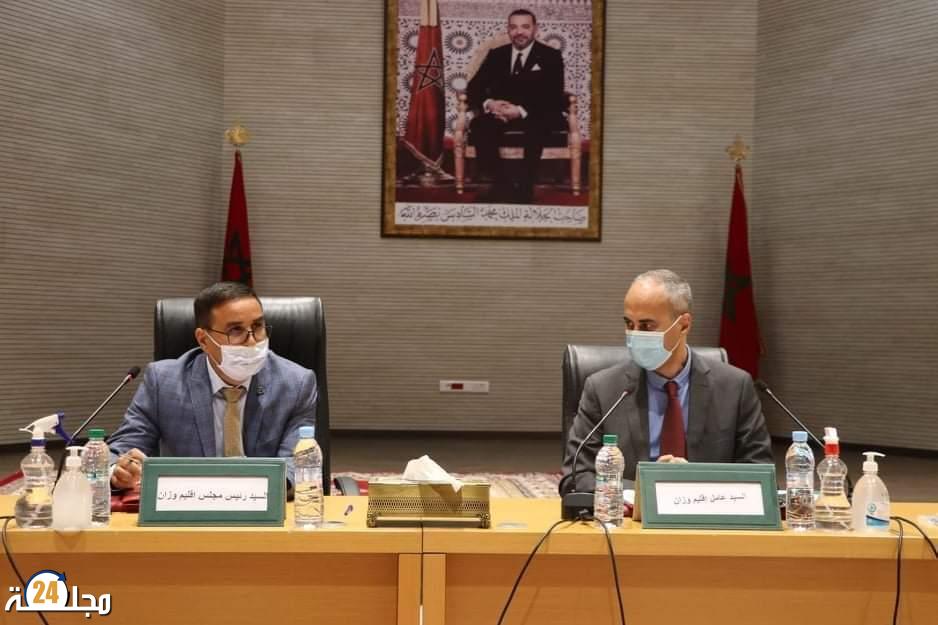 مجلس إقليم وزان يستكمل هياكله بانتخاب رؤساء اللجان ونوابهم