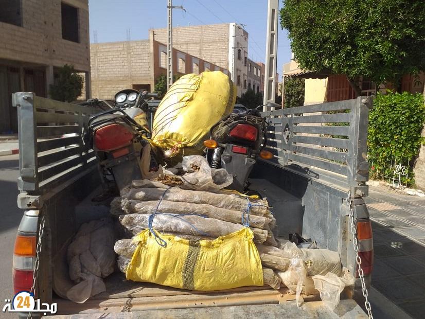 حجز كمية مهمة من القنب الهندي بنواحي تارودانت .