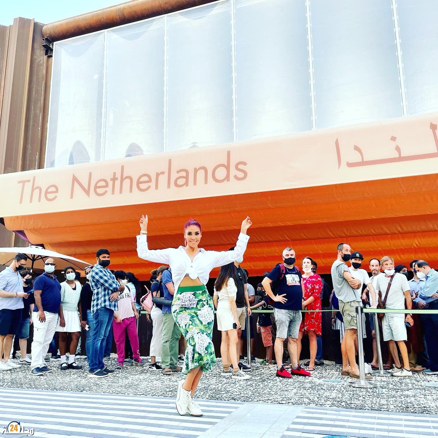 الفنانة المغربية الهولندية لاروسي تستعد لإحياء حفل ضخم في دبي