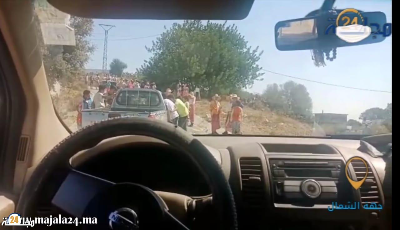 أشخاص يمنعون التنقل بين ثلاثة دواوير بإقليم شفشاون بعد صراع حول الماء والسلطة تكتفي بمراقبة الوضع