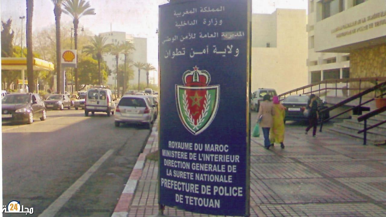 أمن تطوان يلقي القبض على جانحين من ذوي السوابق العدلية بتهمة الاعتداء على سائقي سيارات الأجرة