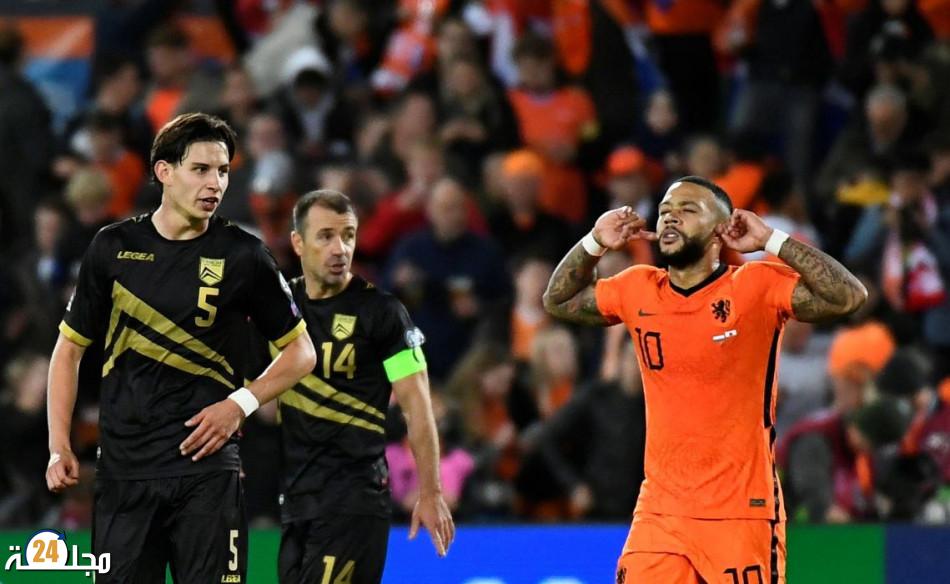 تصفيات المونديال .. هولندا تقترب من النهائيات