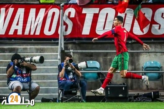 البرتغال تسحق لوكسمبورج في ليلة “هاتريك” رونالدو
