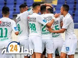 الرجاء الرياضي يفوز على مضيفه الدفاع الحسني الجديدي