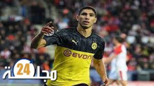 رقم حكيمي التاريخي يتحطم في الدوري الألماني