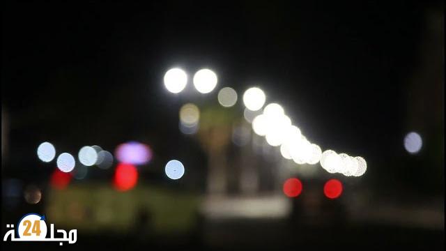 بالفيديو…الإنارة العمومية من بين أشغال جماعة سطات