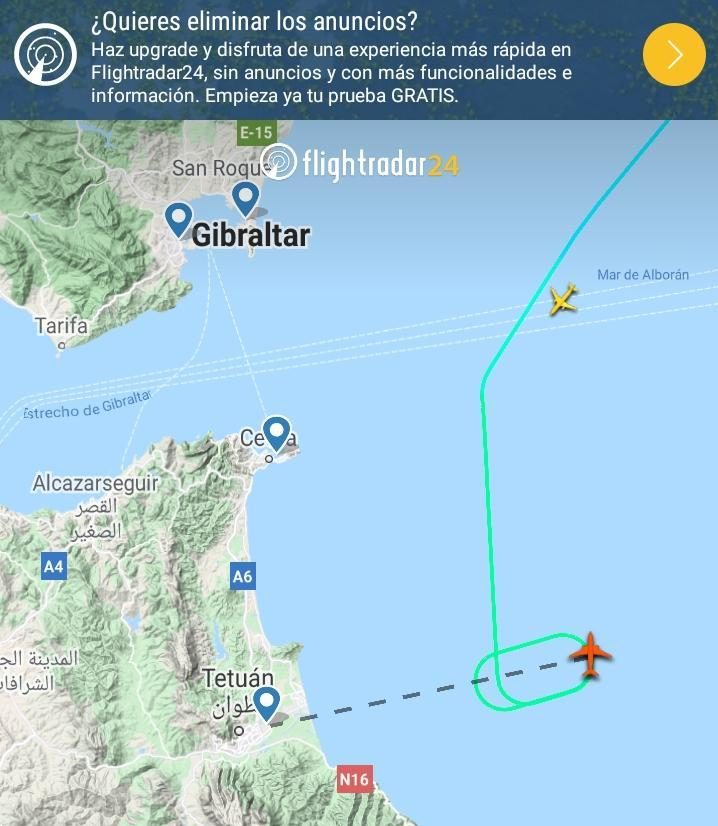 الطائرة القادمة من مالقا الإسبانية يتعذر عليها النزول في مطار سانية الرمل بتطوان… لهذه الأسباب