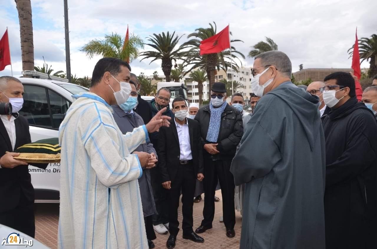 جماعة تغازوت تتعزز بسيارة إسعاف مجهزة بمعدات متطورة