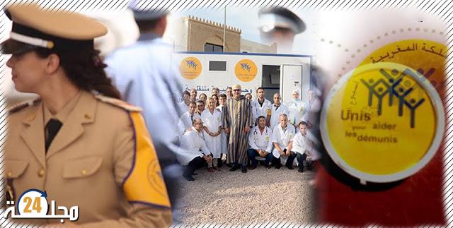 مؤسسة محمد الخامس للتضامن تستأنف حملاتها بعد تحسن الأوضاع