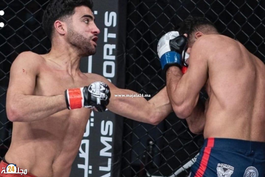 المقاتل المغربي “المصباحي” يتغلب على خصمه الجزائري-الفرنسي “سليماني” في جولة واحدة بالضربة القاضية