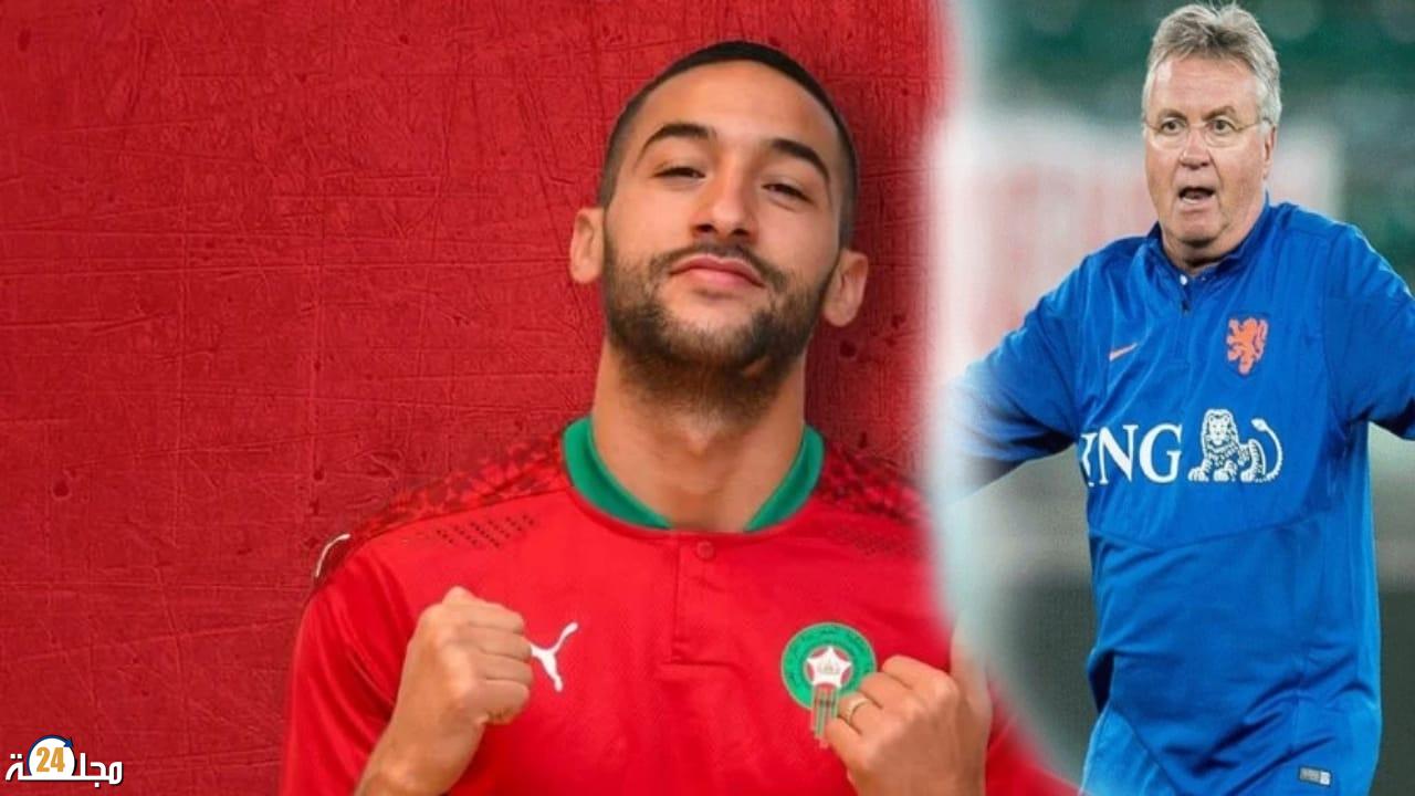 مدرب غوس هيدينك ينتقد المنتخب الهولندي…محملاً إياه مسؤولية تفريط  في زياش