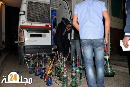 طنجة.. مداهمة مقهى للشيشة وحجز “نارجيلات” بمنطقة أشقار