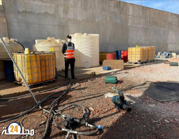 أمن الناظور يوقف 3 أشخاص لتورطهم في إنشاء محطة بنزين من دون رخصة