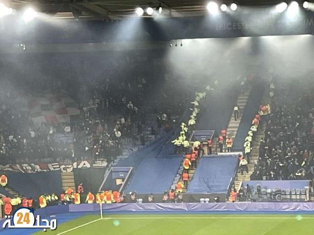 اعتقال 5 مشجعين على خلفية أعمال شغب تفجرت خلال لقاء ليستر وليجيا وارسو