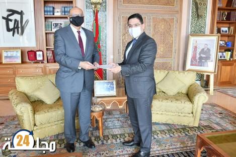 سفراء جدد يقدمون نسخا من أوراق اعتمادهم لبوريطة