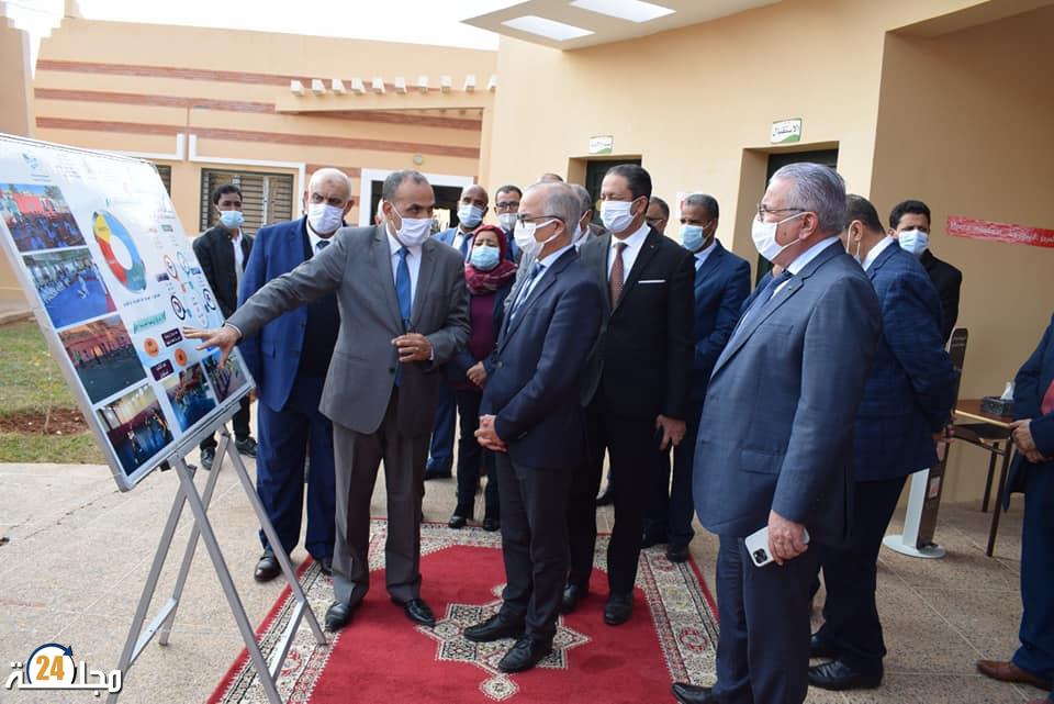 شكيب بنموسى يدشن ثانوية تأهيلية بجماعة كلميمة