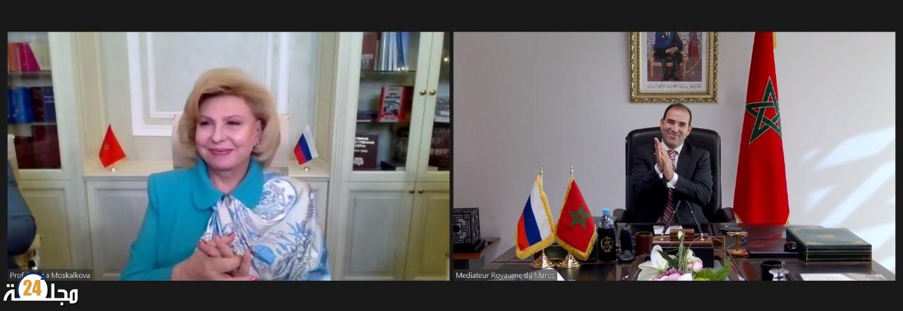 وسيط المملكة والمندوبة السامية لحقوق الإنسان بروسيا يوقعان مذكرة تفاهم للتبادل التجارب والخبرات بينهما