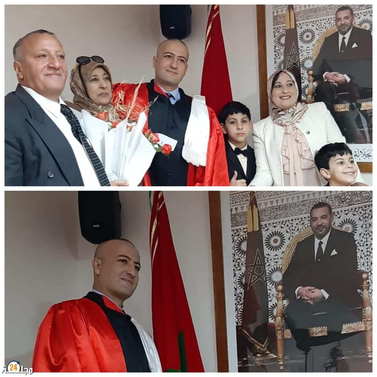 الجديدة…المحامي أناس خيرات ينال الدكتوراه في بحثه حول الحماية الجنائية للحدث في القانون المغربي