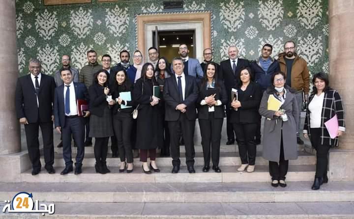 وزير العدل يعقد لقاء تواصلي مع مهندسات ومهندسي مديرية التجهيز و تدبير الممتلكات