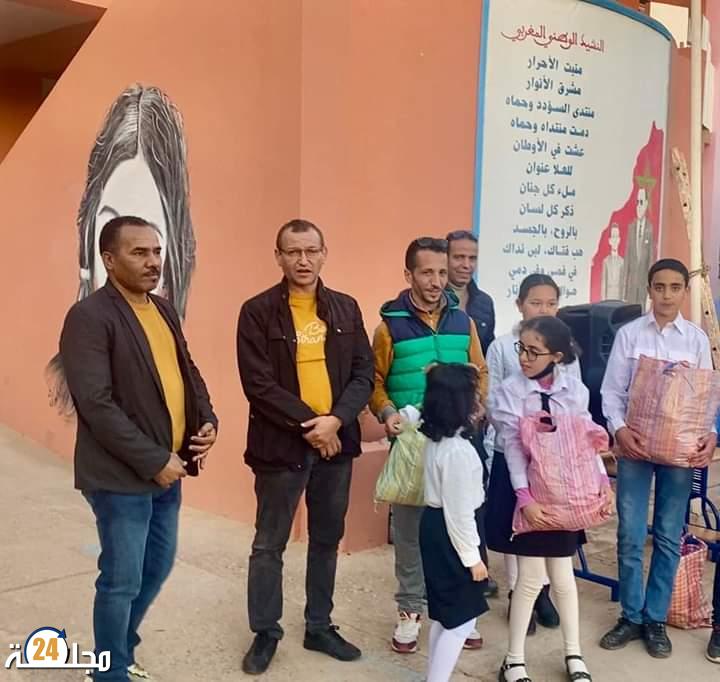 مدرسة مولاي الزين بتيزنيت تحتفل باسبوع  التعاون الوطني