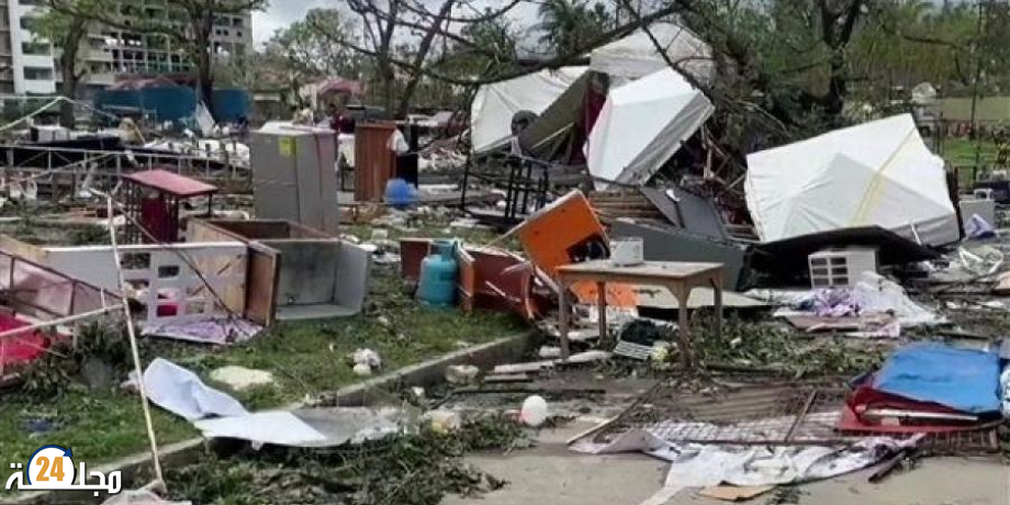 ارتفاع حصيلة ضحايا إعصار “راي” بالفلبين الى 397 قتيلا و 83 مفقودا