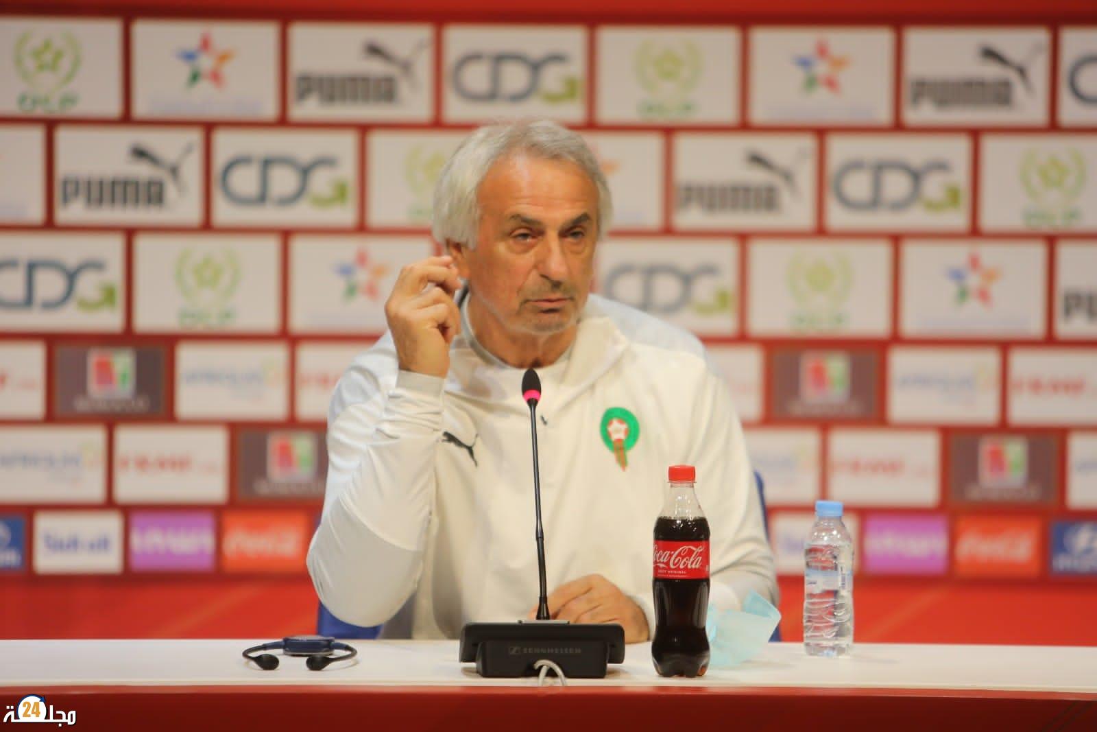 وحيد حليلوزيتش:”ستكون هناك بعض التغييرات ضد الغابون، والهدف يظل هو تحقيق الفوز”