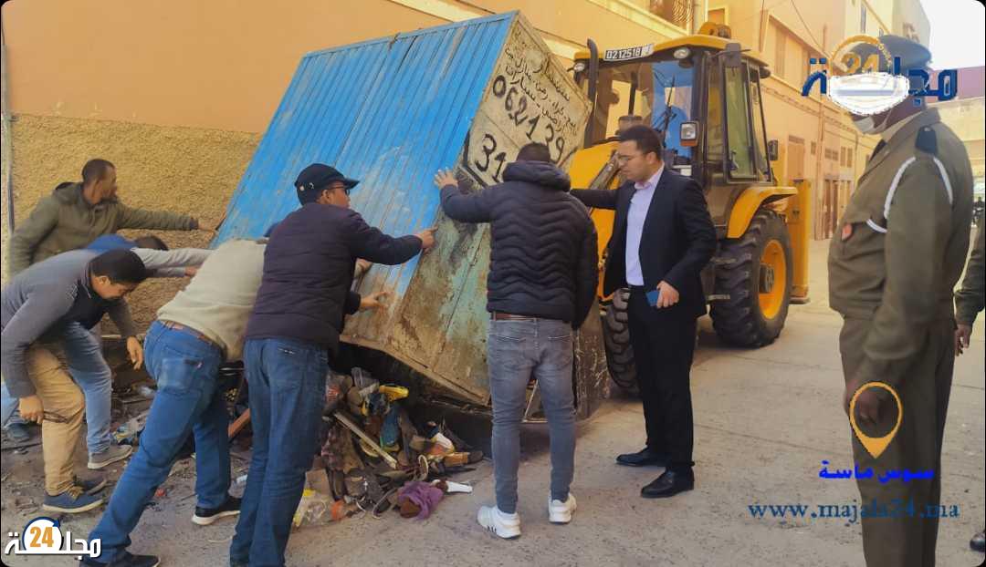 السلطات تشُن حملة واسعة لتحرير المـلك العمومي ببيوكرى