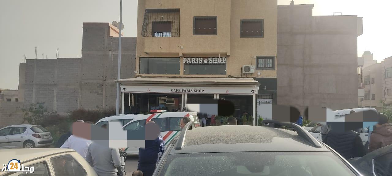 سطات..شاب يحدث فوضى وذعرا وسط مقهى بمفتاح الخير قبل انطلاق مباراة المغرب ومصر