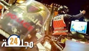 توقيف شخص من ذوي السوابق للاشتباه في تورطه في ارتكاب حادثة سير مع جنحة الفرار والسكر العلني البين