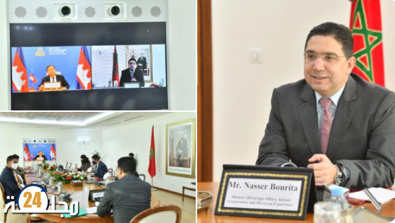 بوريطة يتباحث مع نظيره الكمبودي